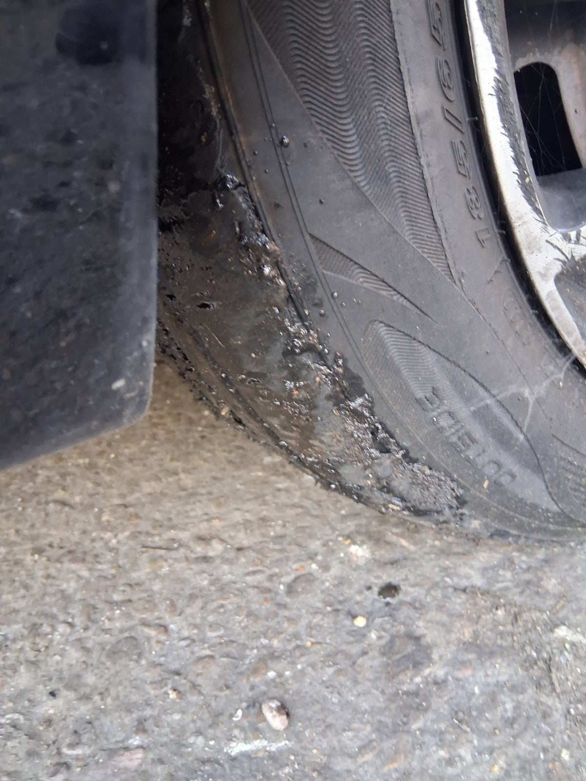 2014 PEUGEOT 208 15 INCH STEEL WHEEL WITH TYRE 185/65R15