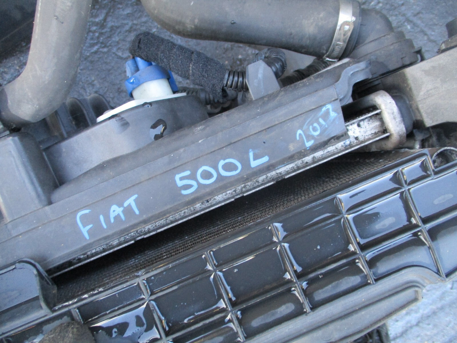 FIAT 500 L 2013 1.3 DIESEL AUTOMATIC RADIATOR RAD PACK INTERCOOLER