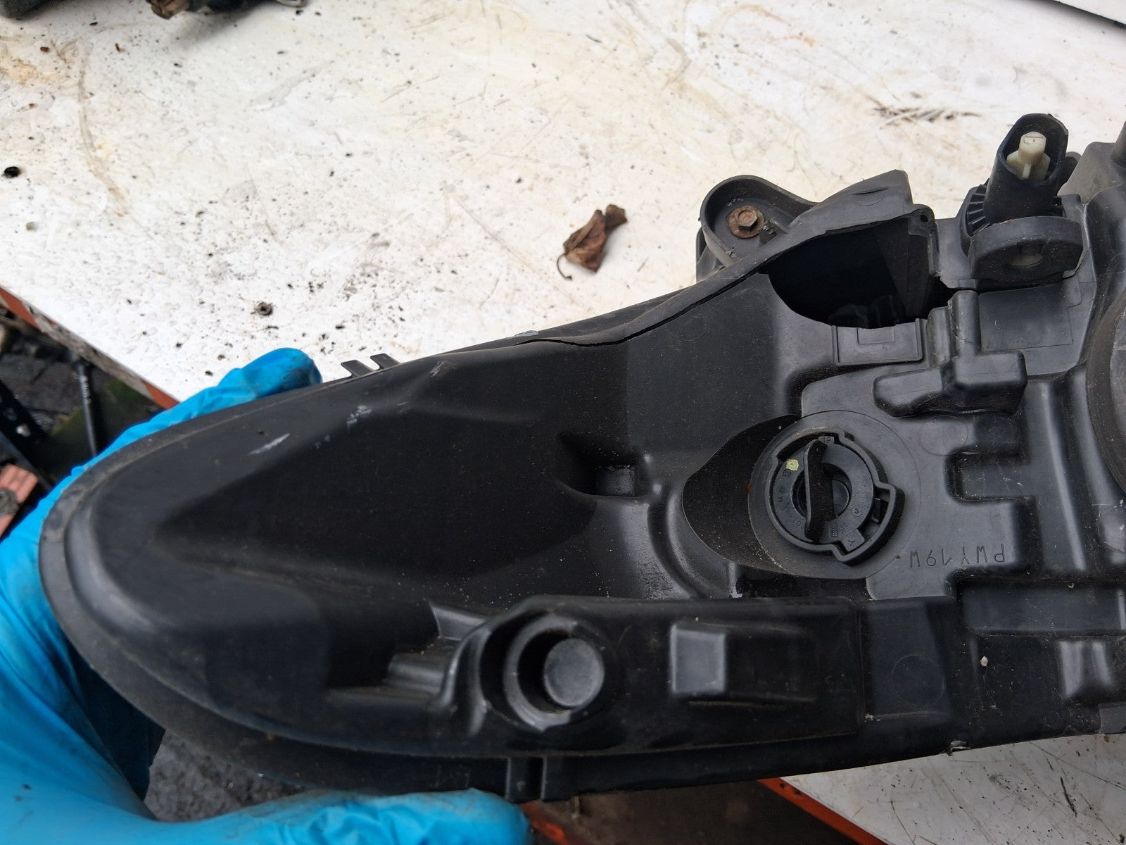 2017 FORD MONDEO MK5 OSF DRIVER SIDE FRONT RIGHT HEADLIGHT DAMAGED DS7313W029