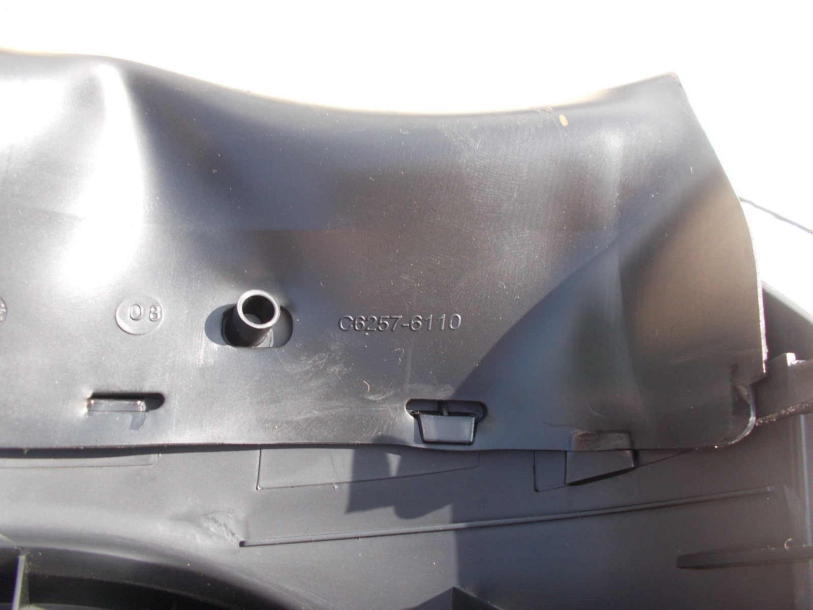 2007 CITROEN C4 MULTIFUNCTIONAL DIGITAL DISPLAY 9662226080
