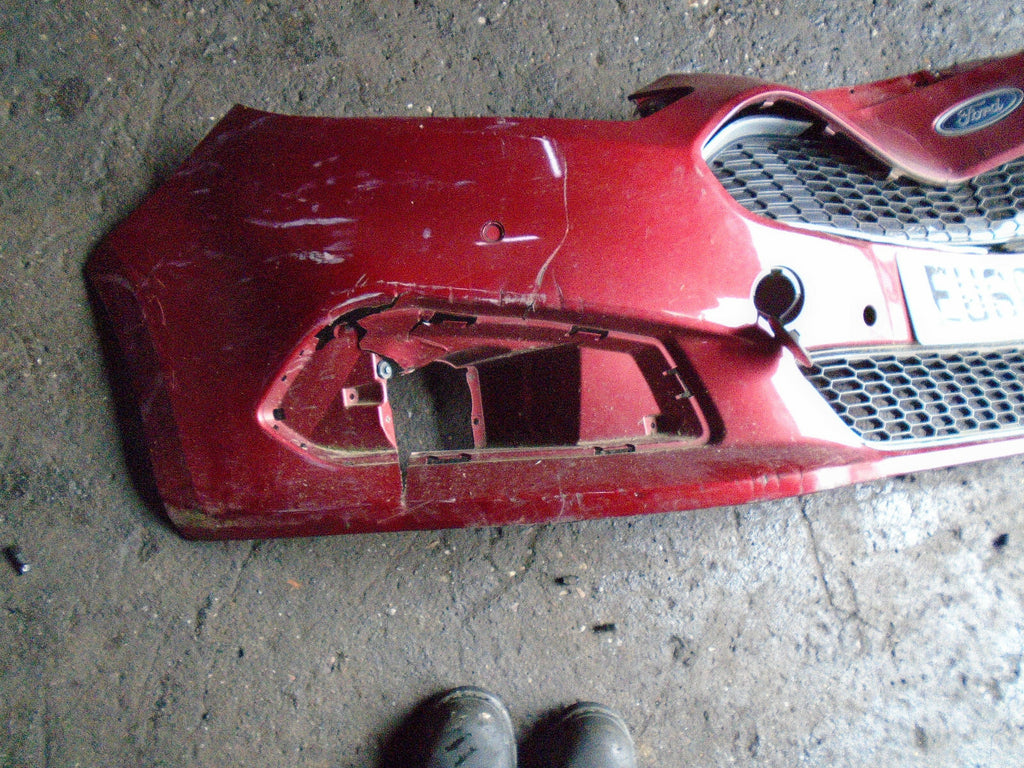 FORD S MAX MK2 2018 FRONT BARE BUMPER DAMAGED RUBY RED
