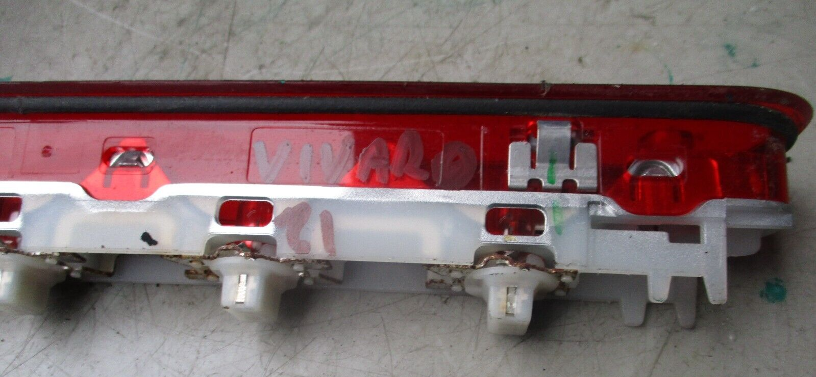 2021 VAUXHALL VIVARO NSR PASSENGERS SIDE REAR THIRD BRAKE LIGHT