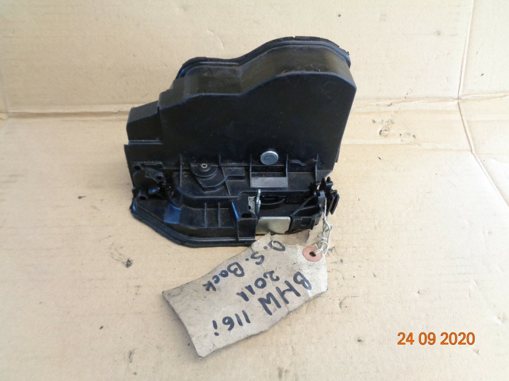BMW 1 SERIES 116I 2011 OSR DRIVER SIDE REAR DOOR LOCK MECH MECHANISM 7202148