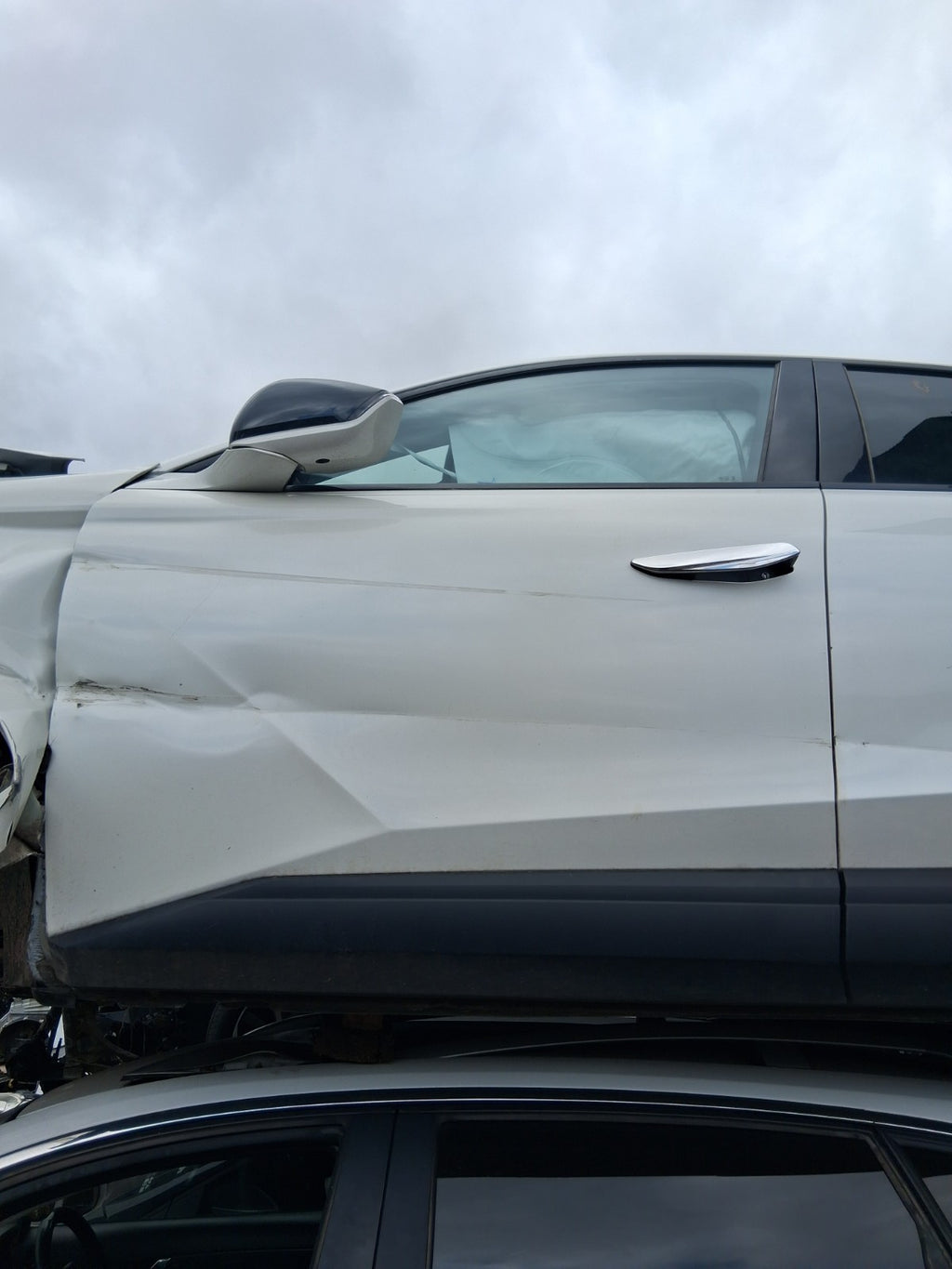 2023 DS AUTOMOBILES DS4 CROSSOVER NSF PASSENGER SIDE FRONT BARE DOOR WHITE