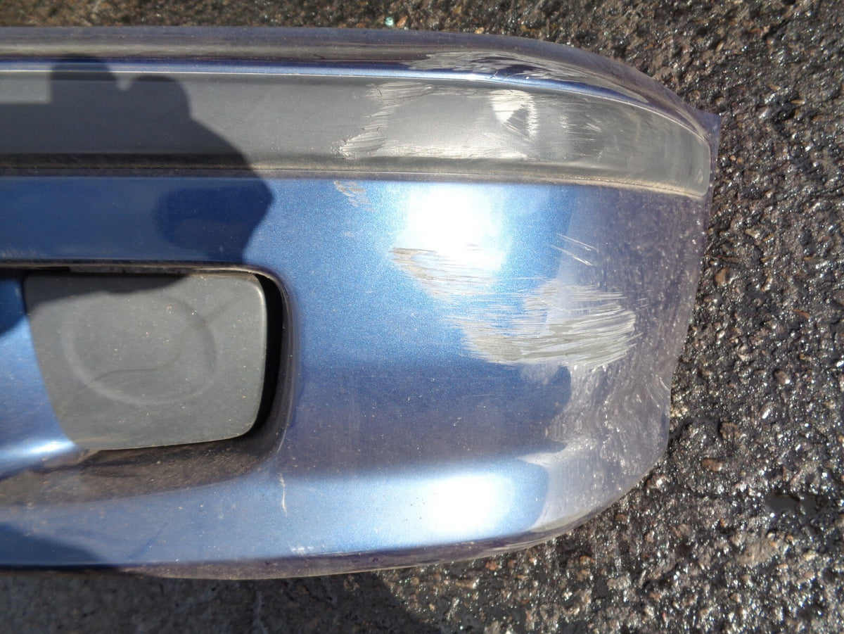 HONDA CIVIC 5 DOOR HATCHBACK 1998 COMPLETE FRONT PLASTIC BUMPER LOWER GRILL BLUE