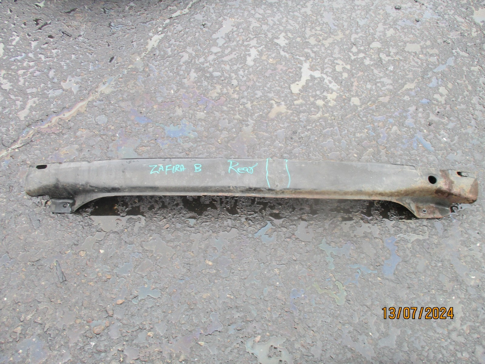 2011 VAUXHALL ZAFIRA B REAR BUMPER REINFORCEMENT CRASH BAR