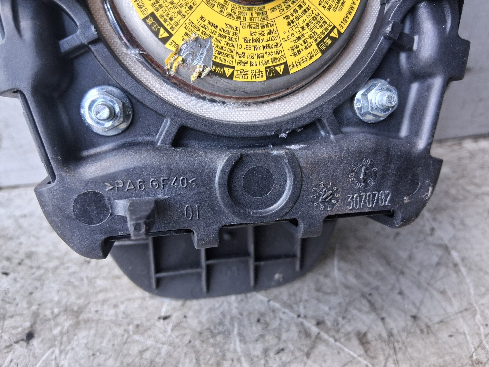 VAUXHALL ZAFIRA C 2016 STEERING WHEEL SRS AIRBAG 13480288