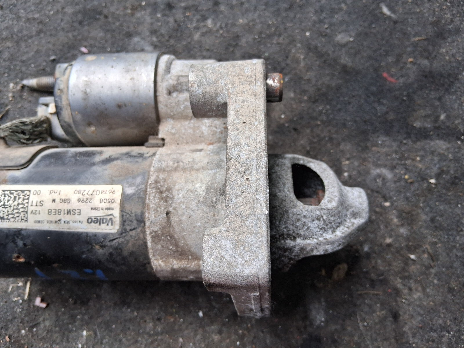 2018 VAUXHALL GRANDLAND X SE 1.2 PETROL STARTER MOTOR 9674077280