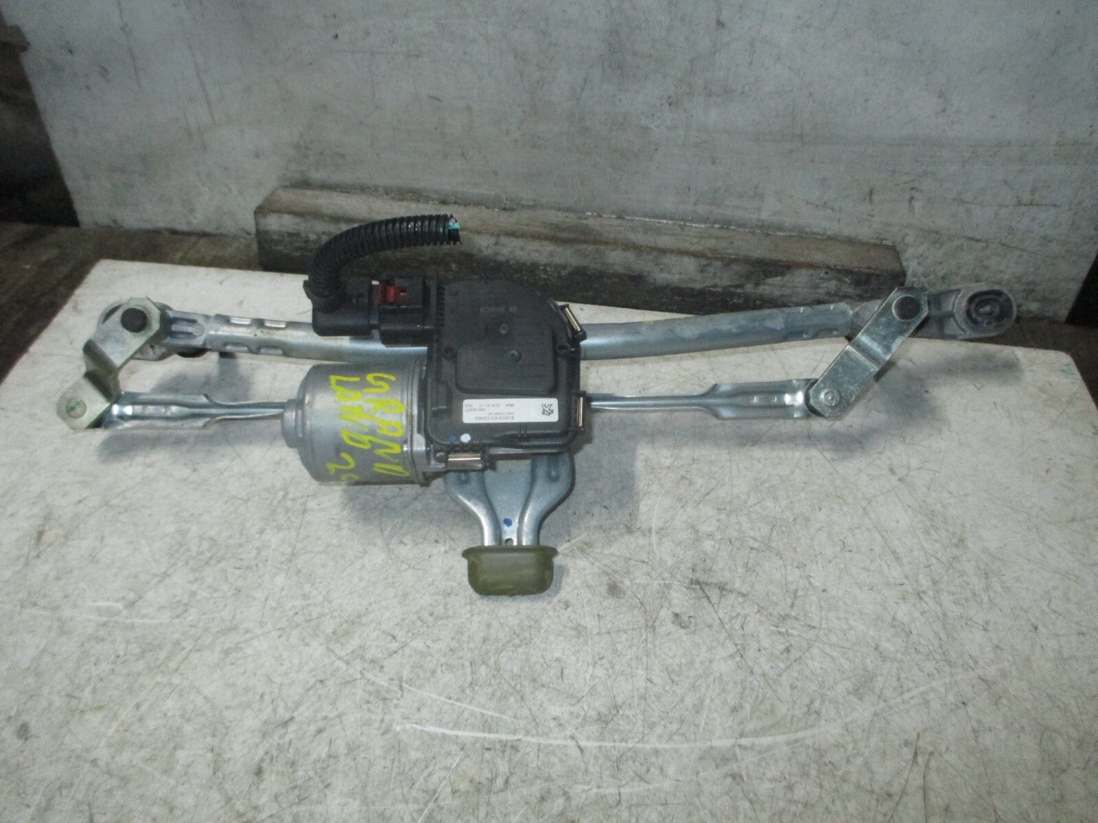 VAUXHALL GRANDLAND X 2018 FRONT WINDSCREEN WIPER MOTOR LINKAGES 9824762380