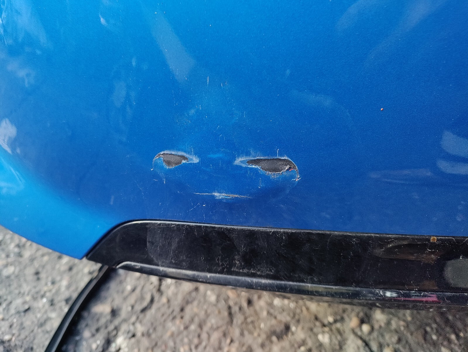 2024 VAUXHALL ASTRA L ESTATE REAR COMPLETE BUMPER COBALT BLUE METALLIC ESM