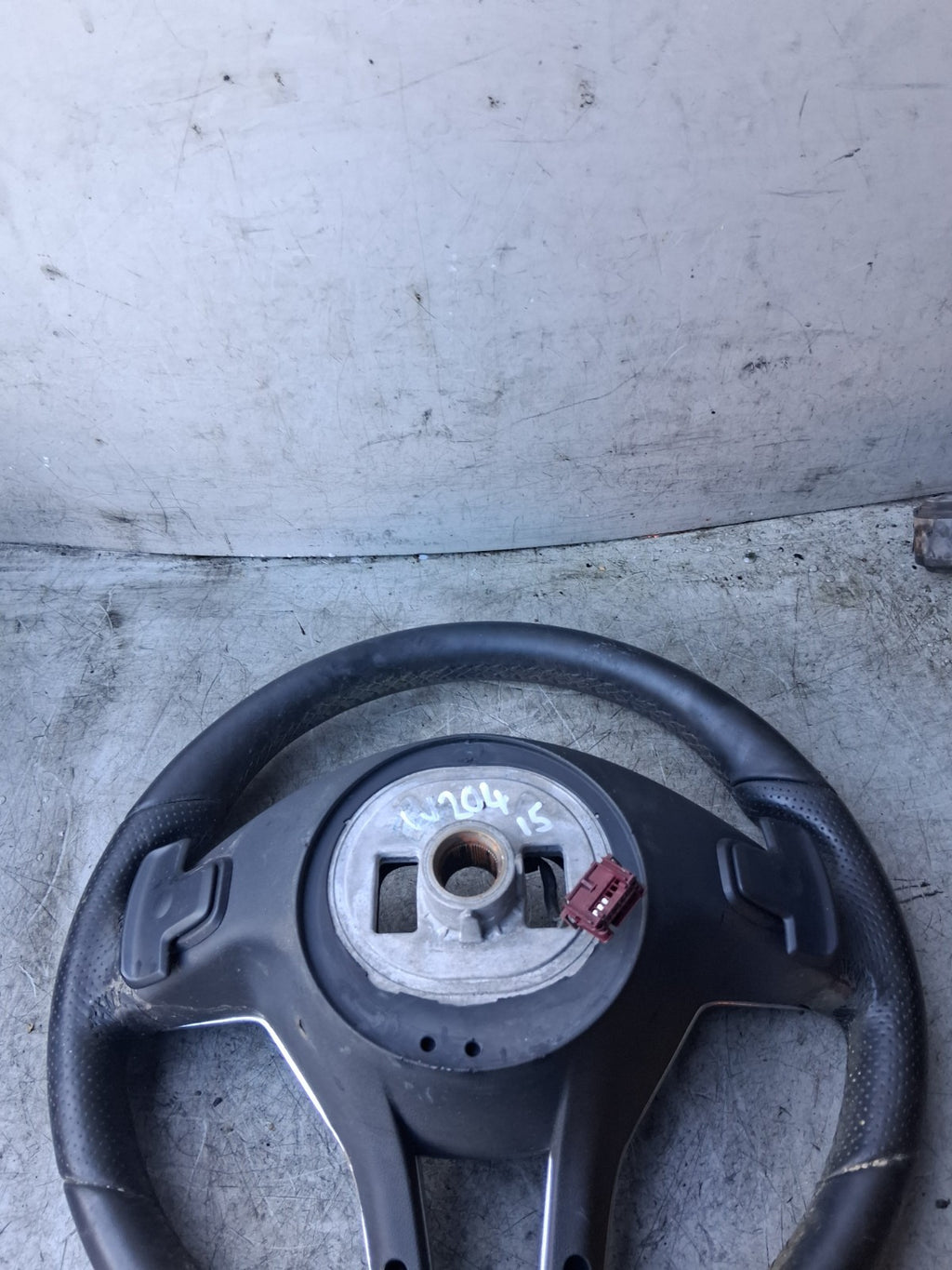 2015 MERCEDES C CLASS W204 MULTIFUNCTIONAL STEERING WHEEL 3070625