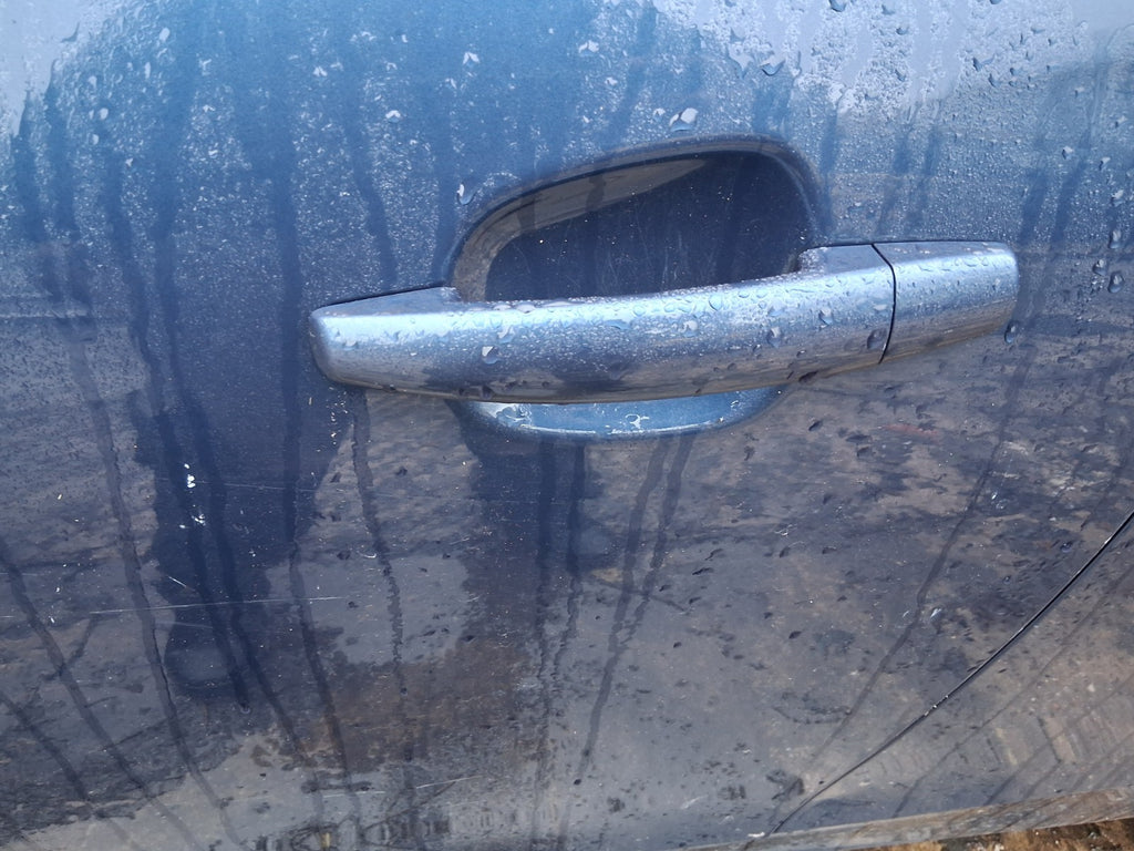 2017 VAUXHALL CORSA E NSF PASSENGER SIDE FRONT LEFT EXTERIOR DOOR HANDLE BLUE