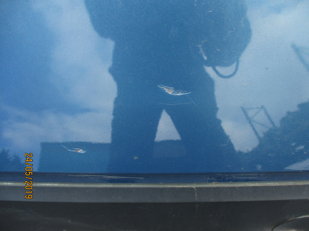 AUDI A2 2002 REAR BUMPER COMPLETE BLUE