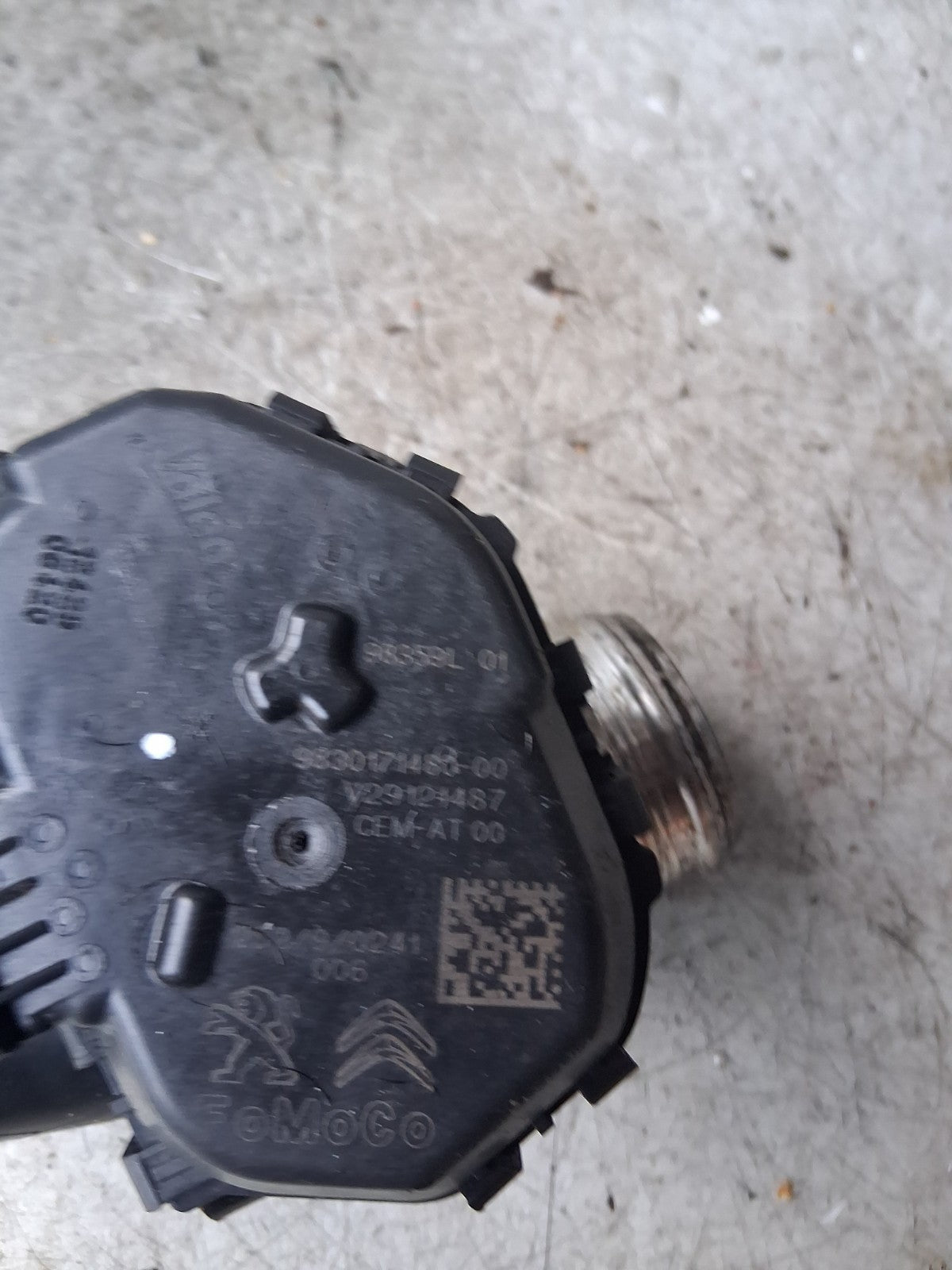 2019 CITROEN C4 CACTUS THROTTLE BODY 983017148000