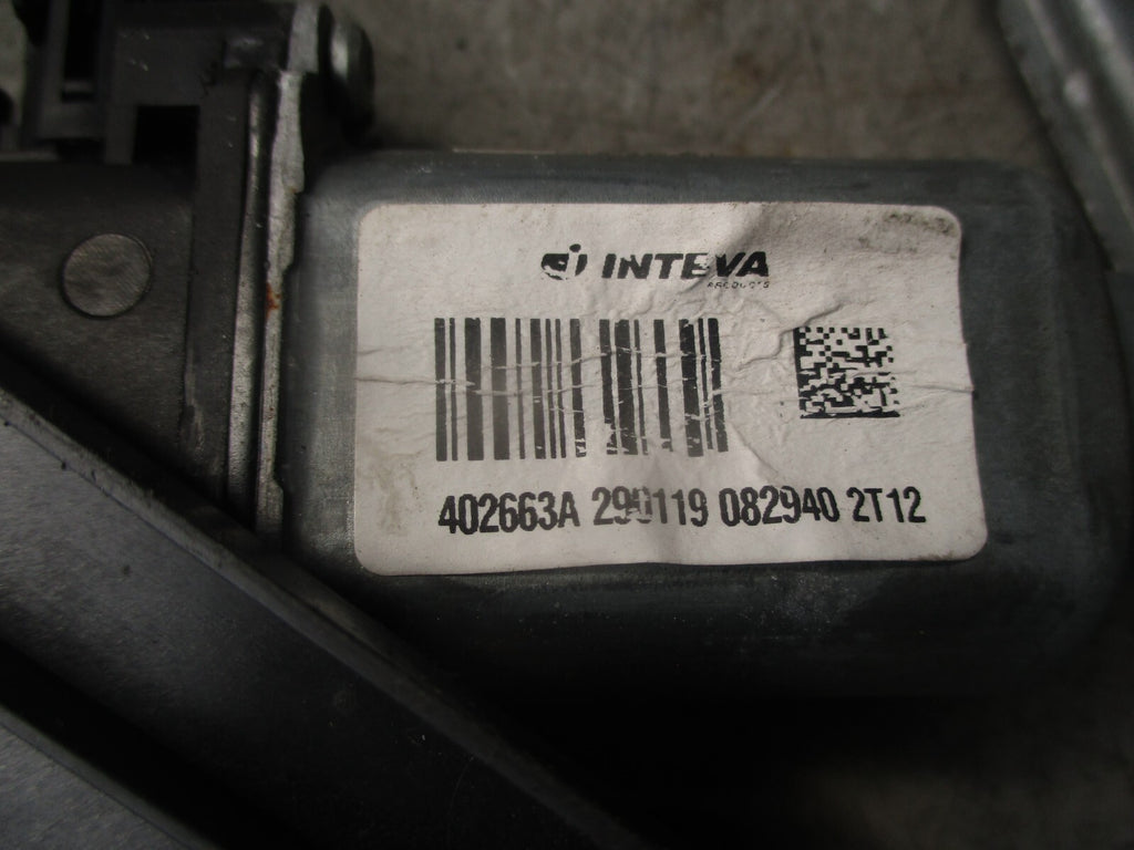 2019 TOYOTA AYGO MK2 NSF PASSENGER SIDE FRONT WINDOW MOTOR REGULATOR 698200H031