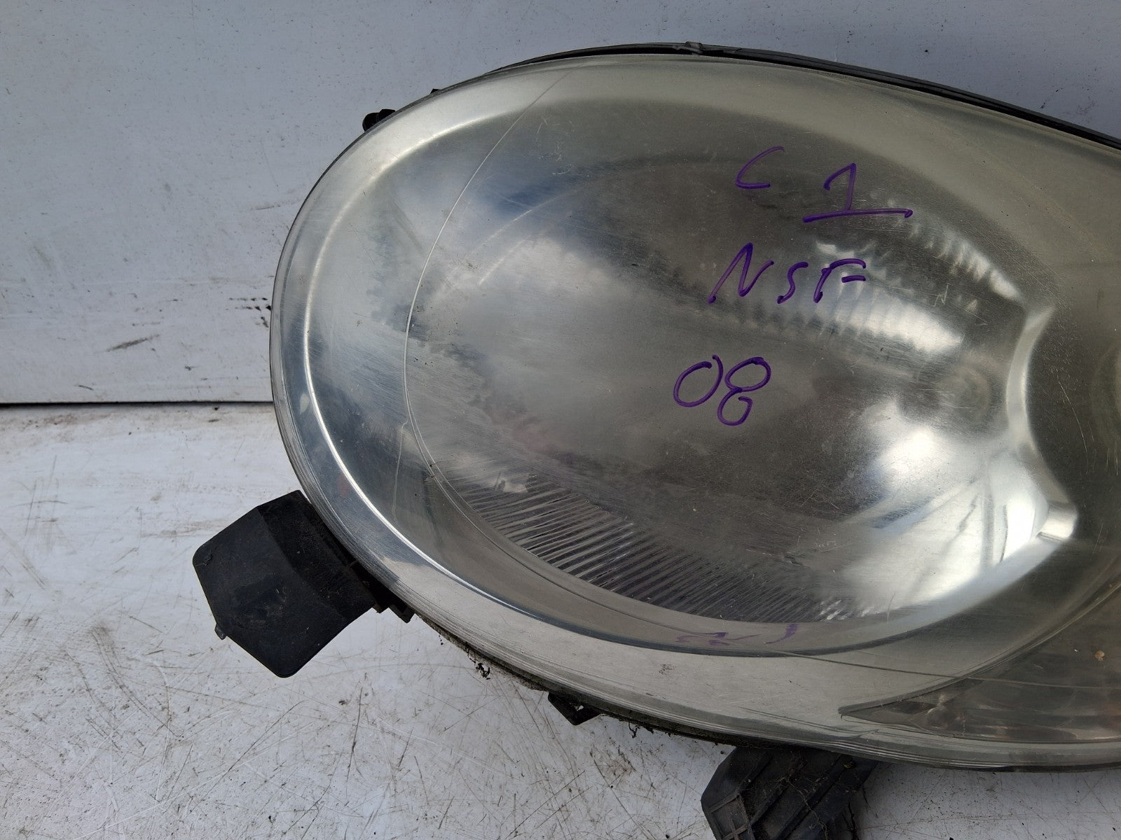 2008 CITROEN C1 MK1 NSF PASSENGER SIDE FRONT HEADLIGHT HEADLAMP 811500H060