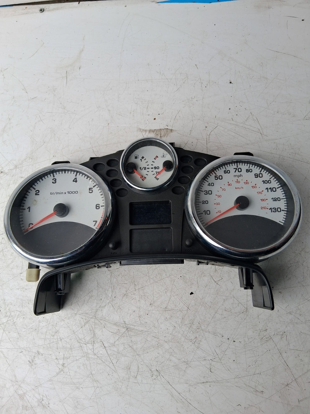2012 PEUGOET 207 INSTRUMENT CLUSTER SPEEDO METER SPEED DIALS A2C53065547