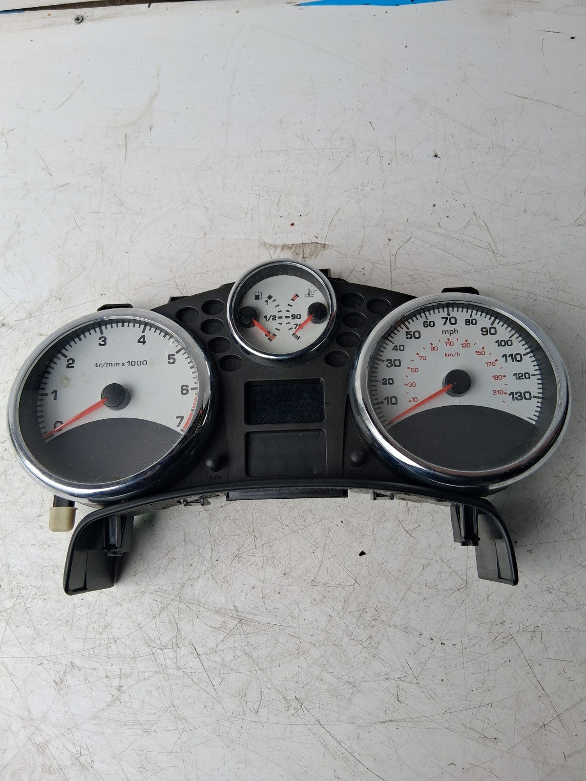 2012 PEUGOET 207 INSTRUMENT CLUSTER SPEEDO METER SPEED DIALS A2C53065547