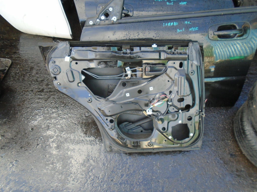 SUBARU IMPREZA 2006 MK2 NSR REAR PASSENGER SIDE COMPLETE DOOR