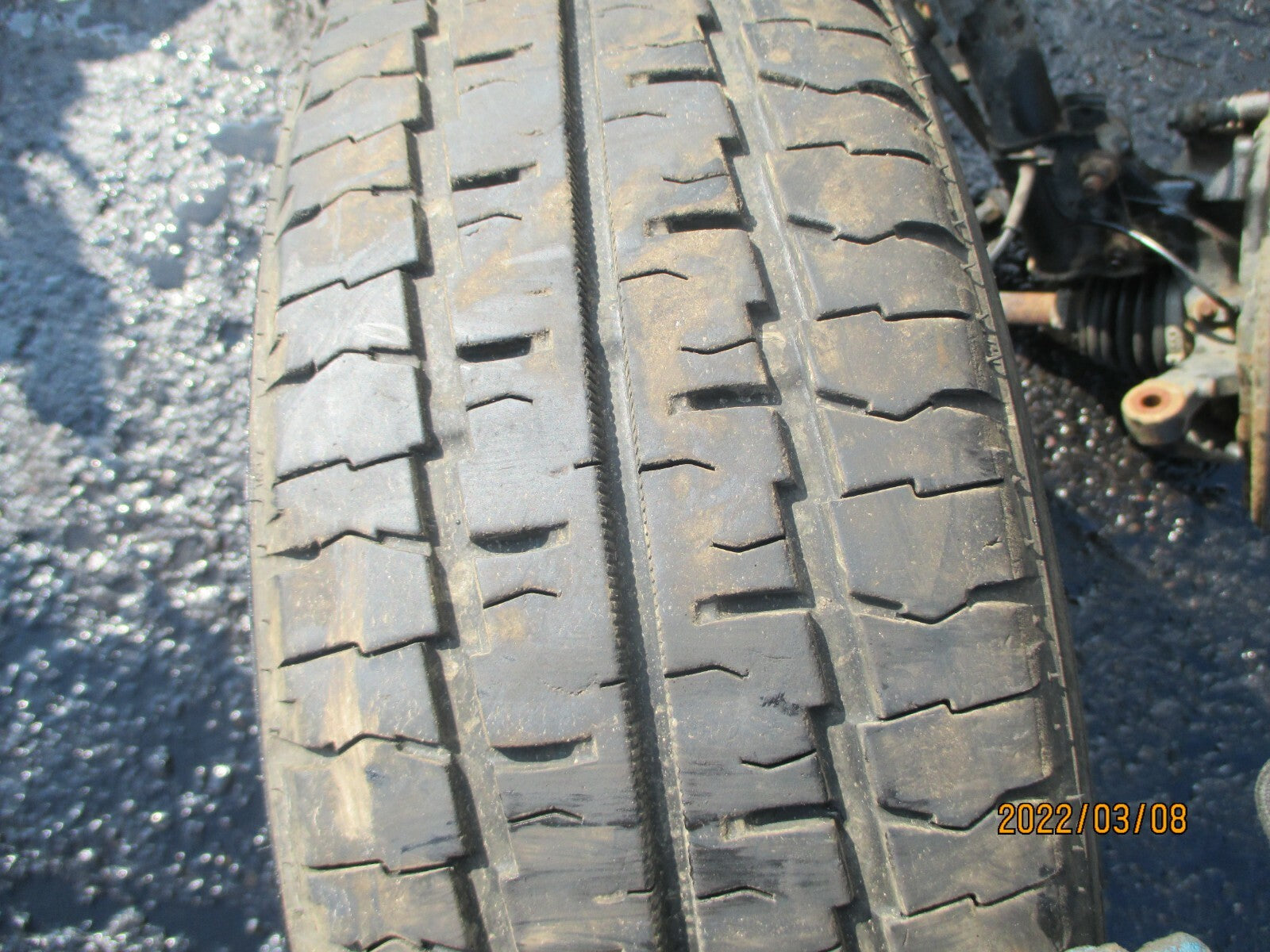 FORD TRANSIT MK7 2011 15 INCH STEEL WHEEL & TYRE 195/70R15 LONGRACE