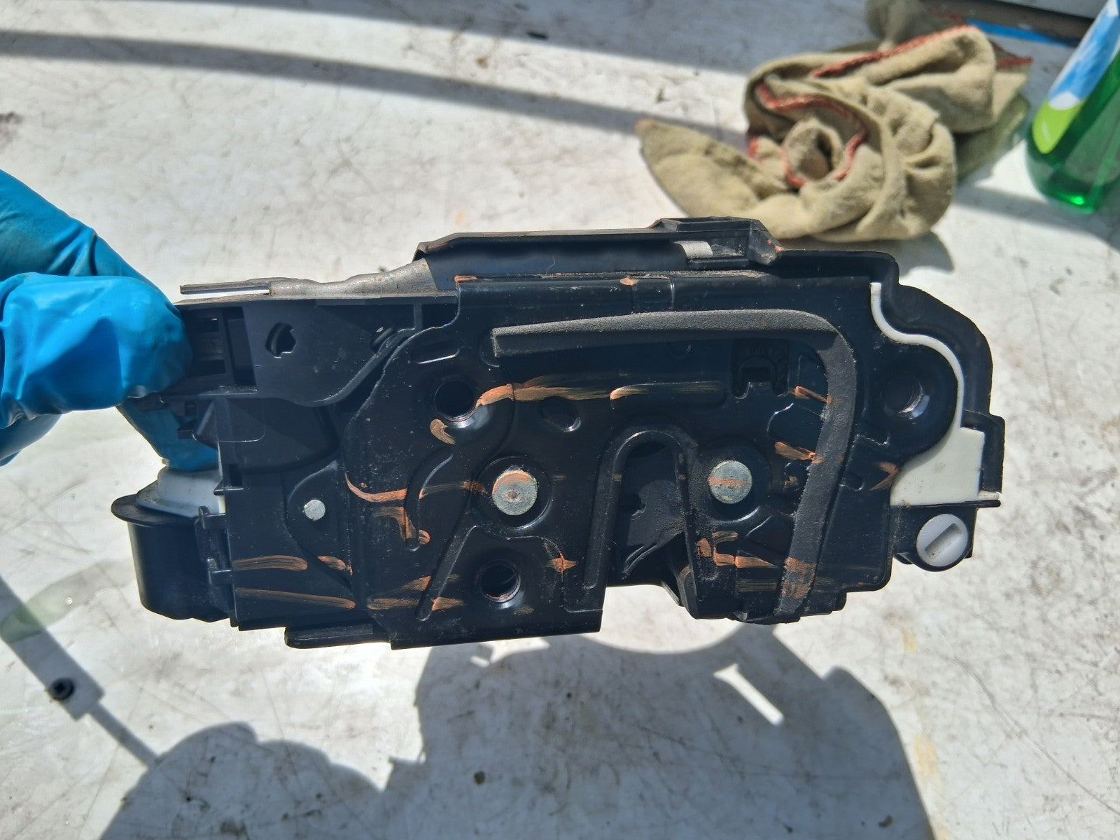 2016 SEAT IBIZA MK4 NSR PASSENGER SIDE REAR LEFT DOOR LOCK MECH 25A5N2837015