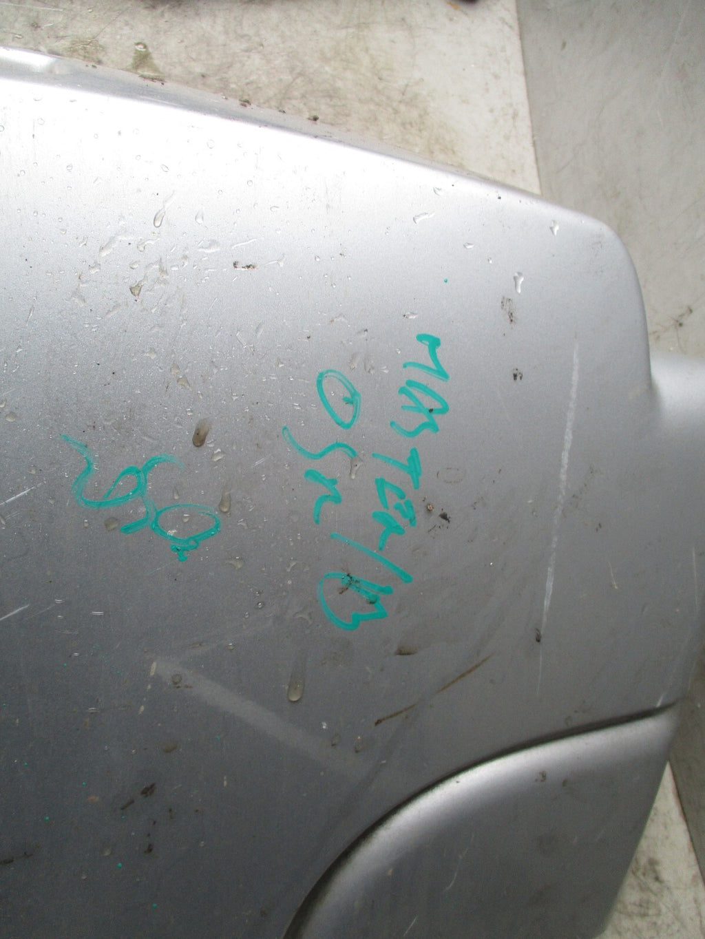 2013 RENAULT MASTER MK3 OSR DRIVER SIDE REAR BUMPER CORNER