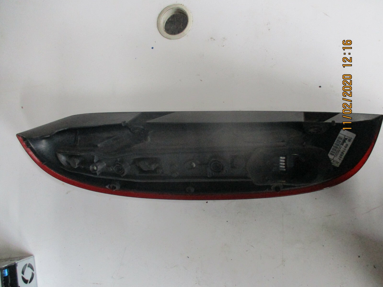 VAUXHALL CORSA C 2001 PRE FACELIFT OSR DRIVER RIGHT SIDE REAR TAIL LIGHT