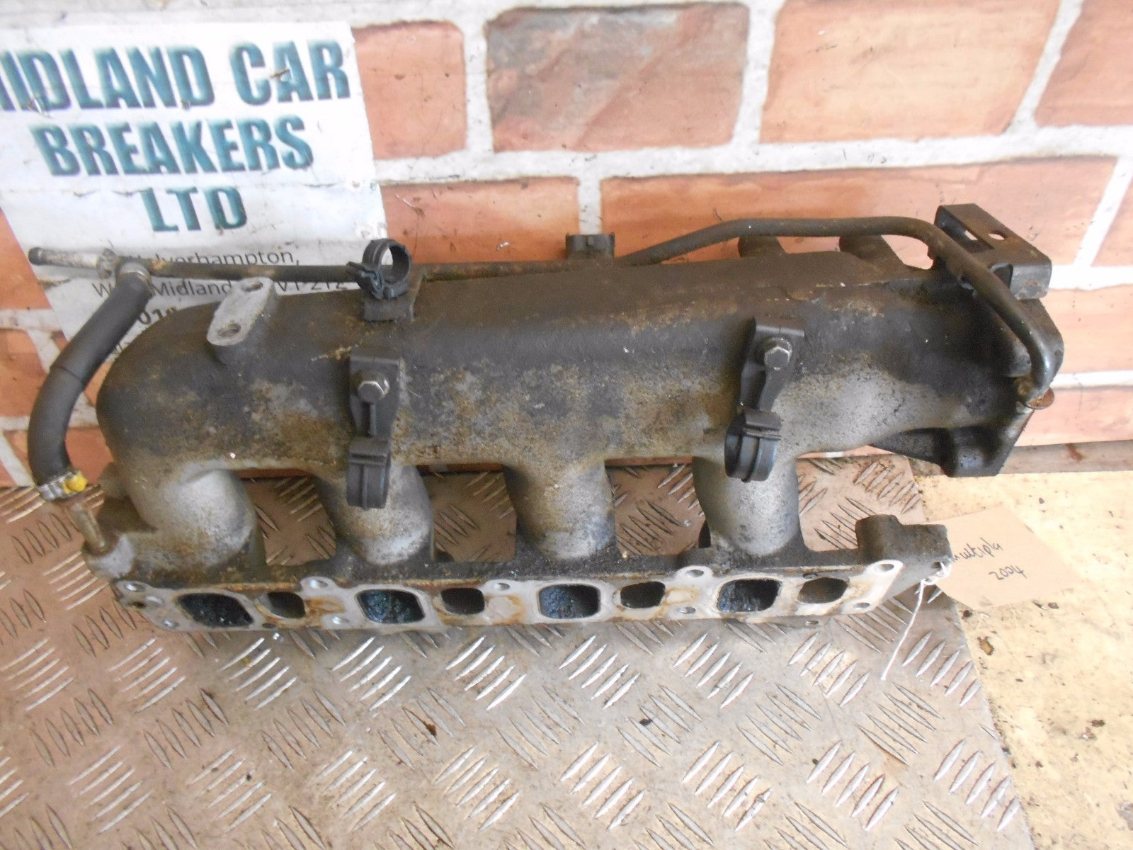 FIAT MULTIPLA 2004 1.9 JTD INLET & MANIFOLD MAP SENSOR 55192747 0281002510