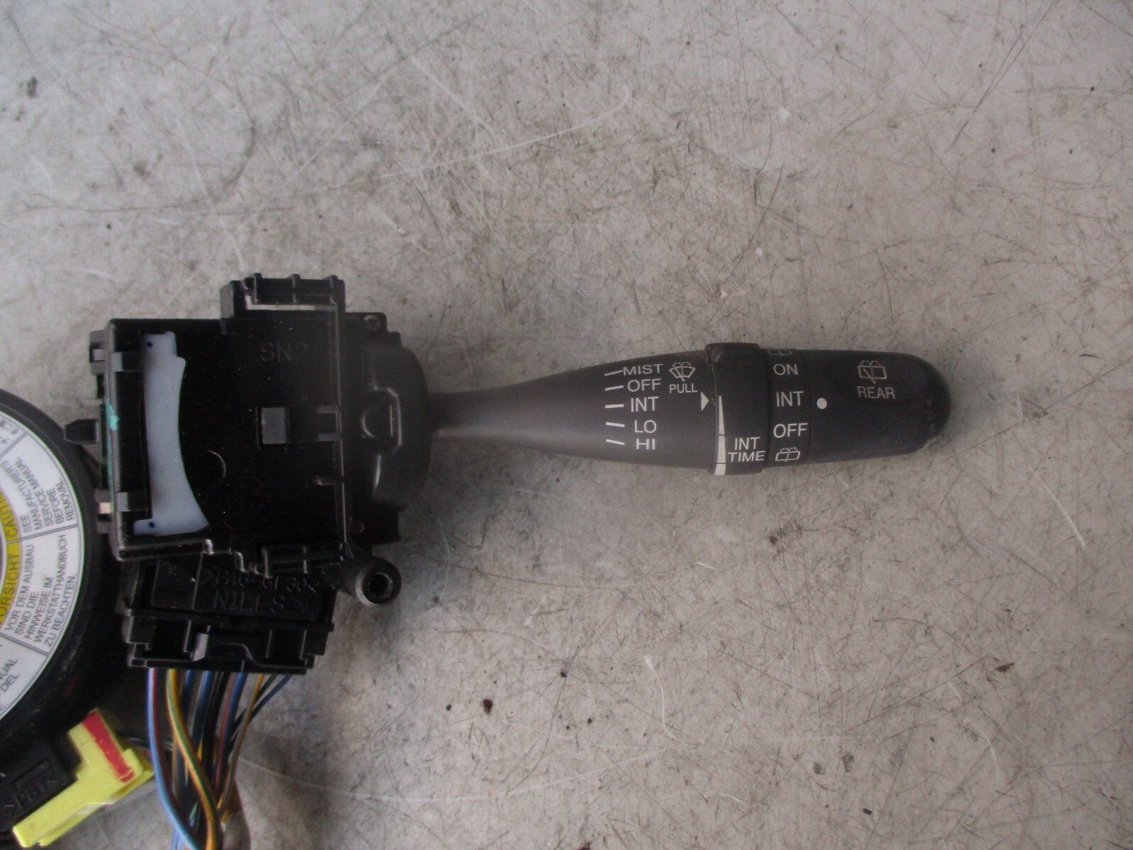 2013 SUZUKI SX4 SZ3 INDICATOR WIPER SWITCH STALK & SQUIB RING