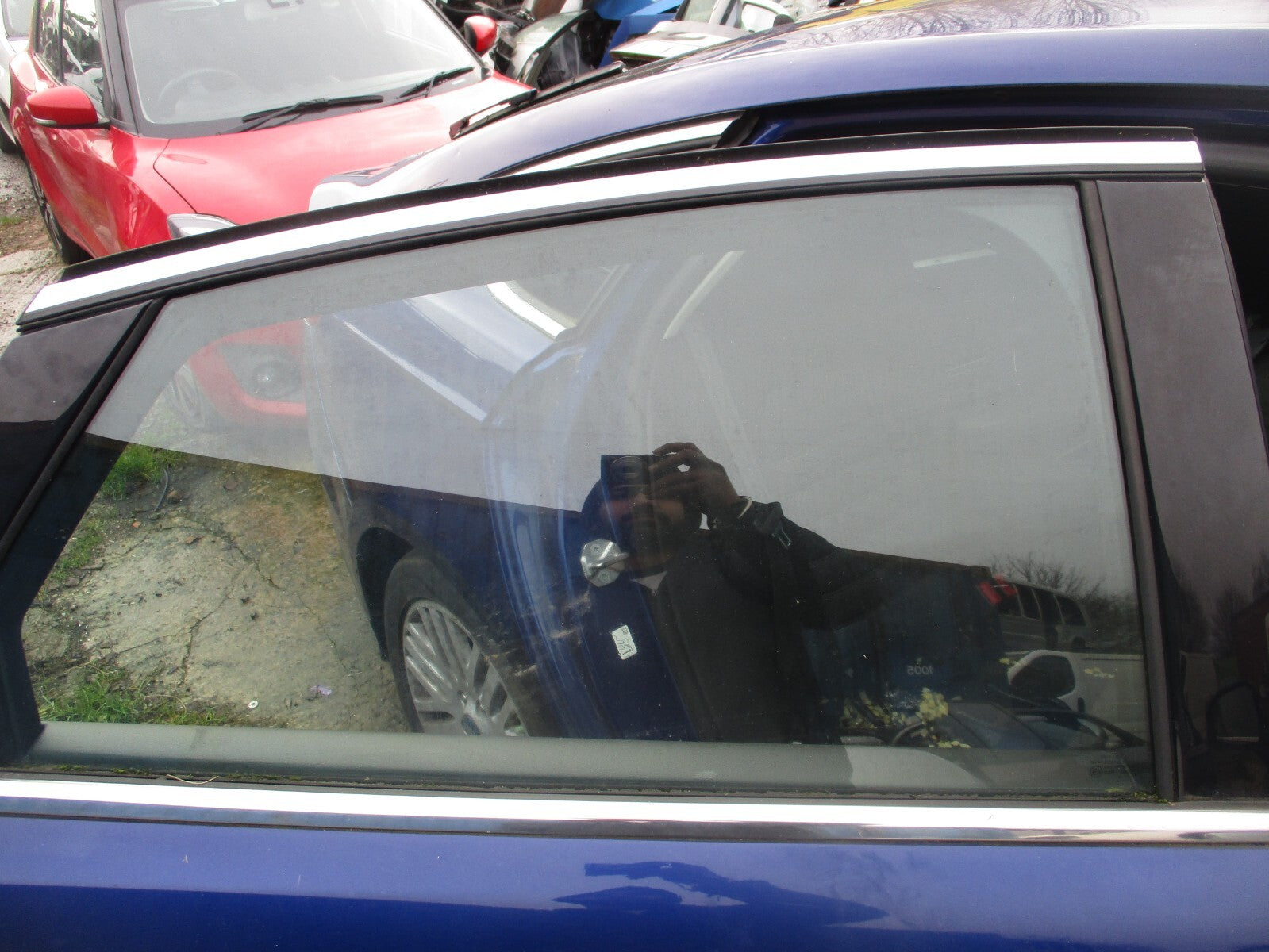 2017 FORD MONDEO MK5 HATCHBACK OSR DRIVER SIDE REAR MAIN WINDOW GLASS