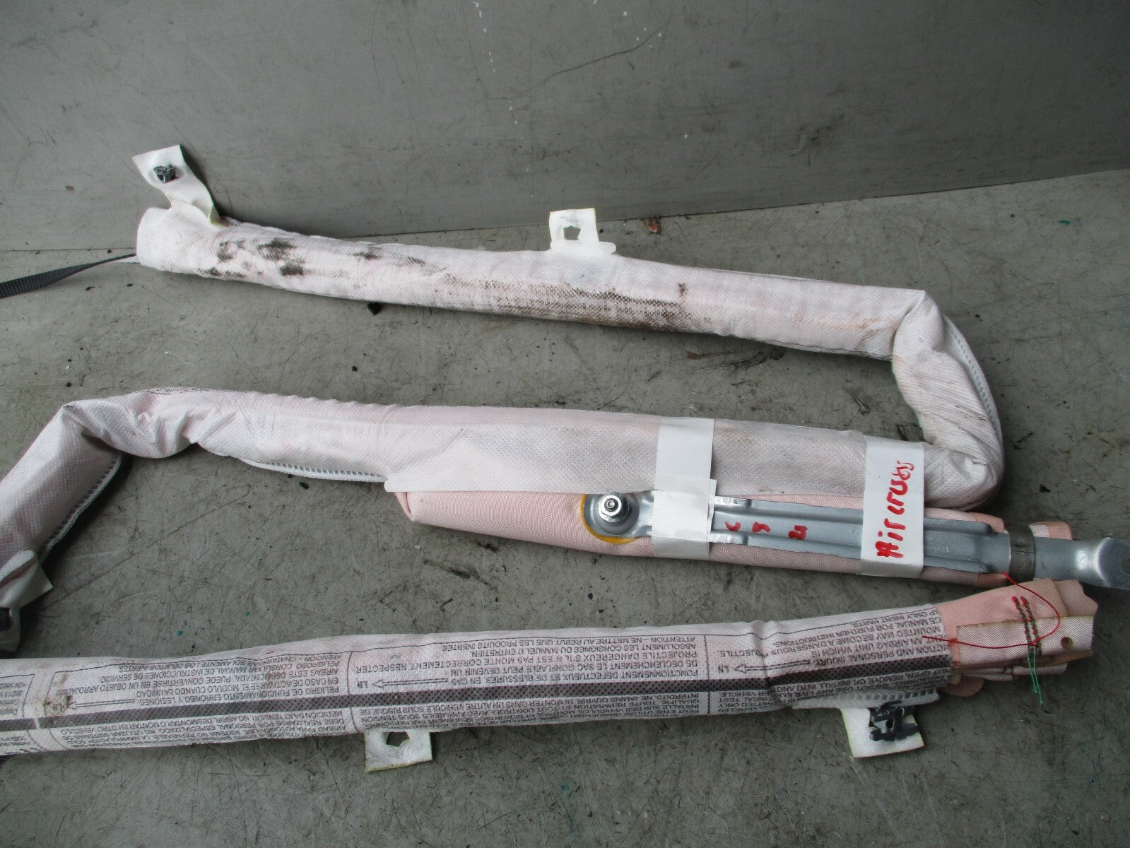 2021 VAUXHALL AIRCROSS SIDE CURTAIN ROOF AIRBAG 34266486C