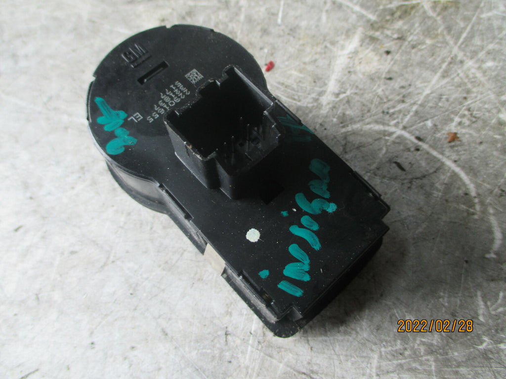 VAUXHALL INSIGNIA 2015 DRIVER SIDE HEADLIGHT SWITCH 22901655