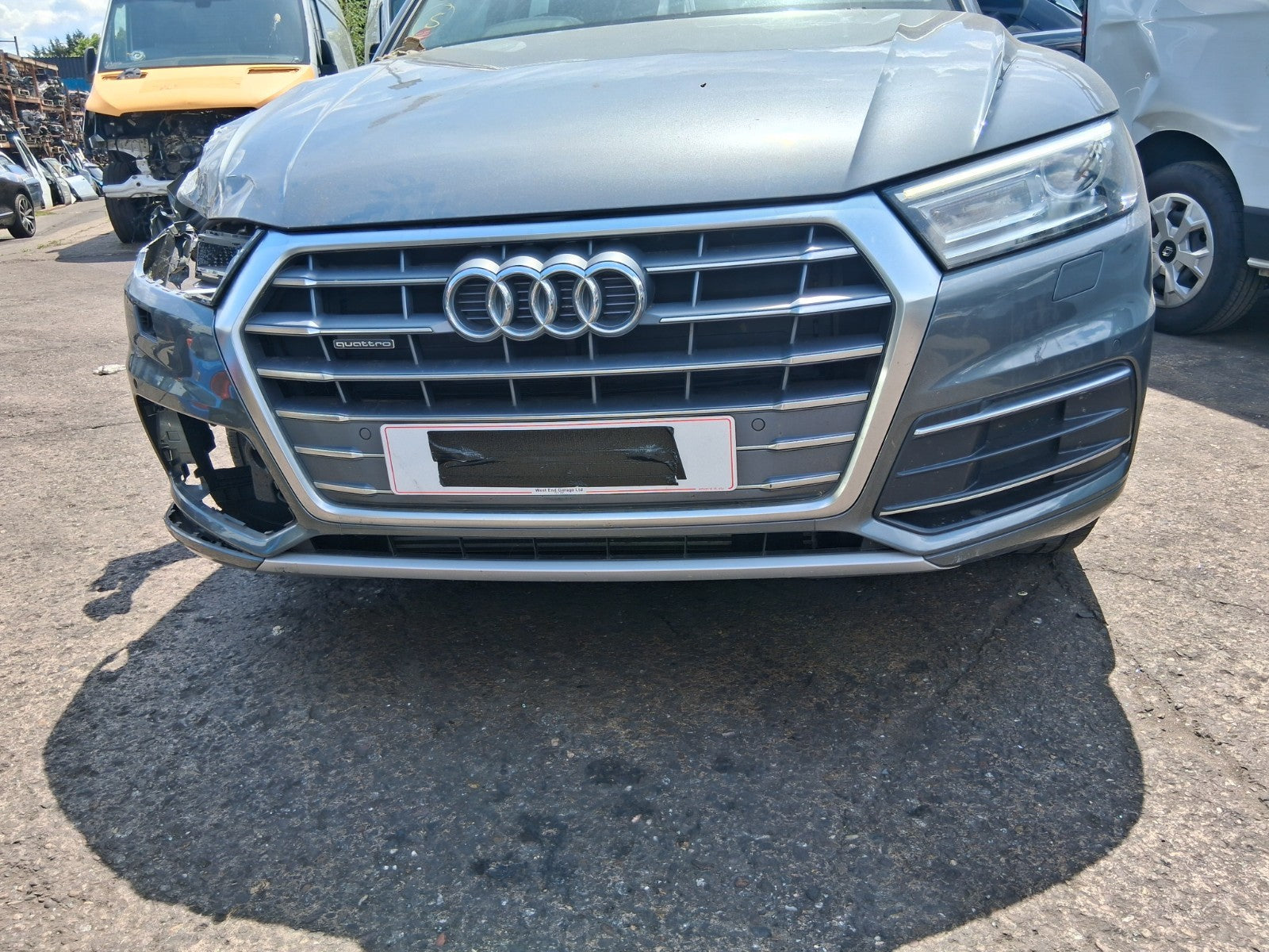 2019 AUDI Q5 FY 2.0 PETROL TFSI AUTO BARE ENGINE WITH PUMPS DNTA 47K MILES