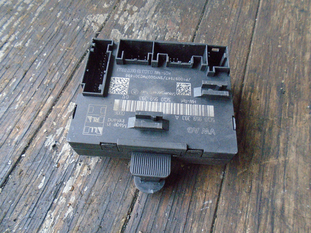VW VOLKSWAGEN GOLF MK7 2013 OSF DRIVER SIDE FROBT DOOR CONTROL MODULE 5Q0959393