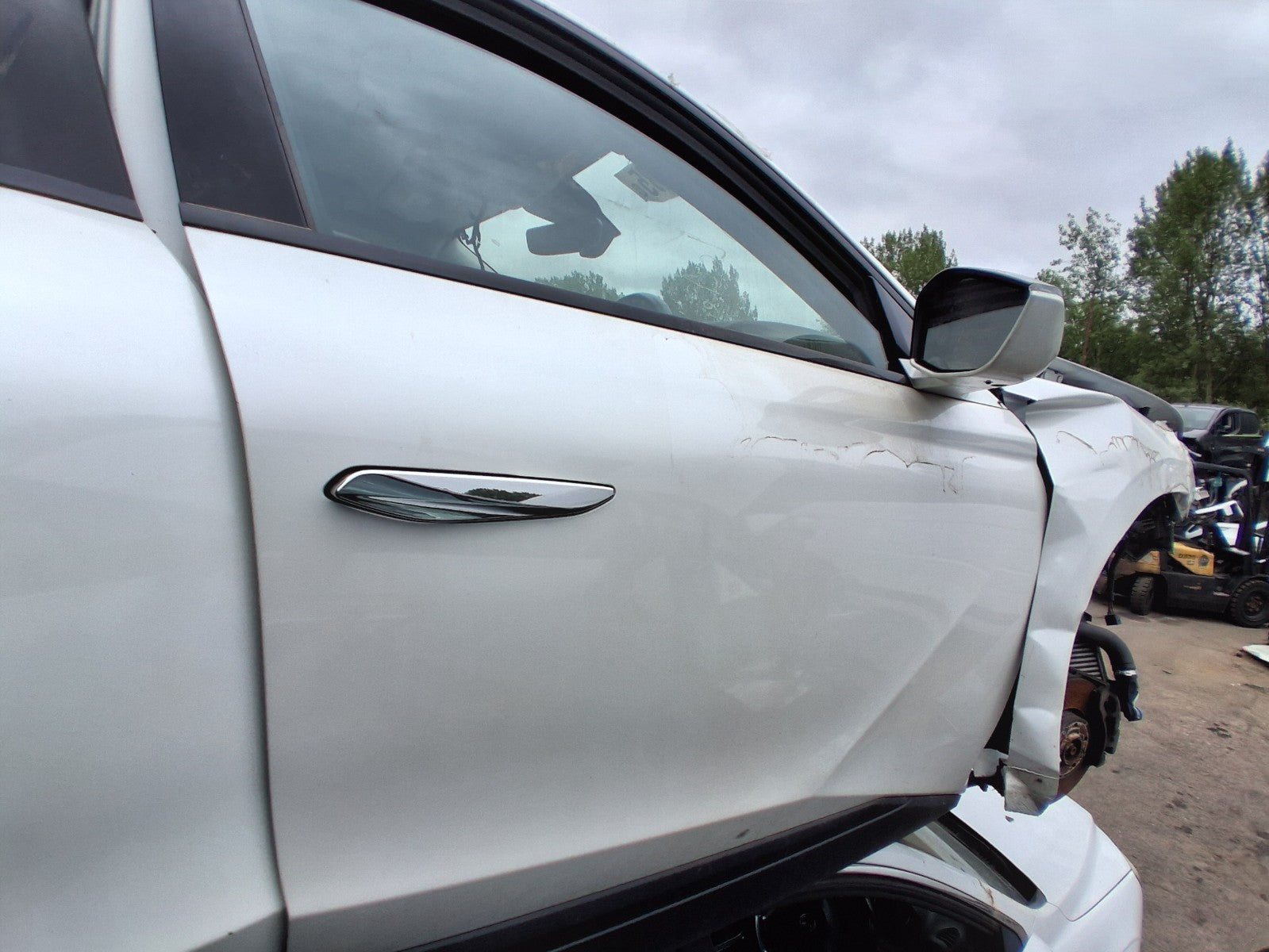 2023 DS AUTOMOBILES DS4 CROSSOVER OSF DRIVER SIDE FRONT BARE DOOR WHITE