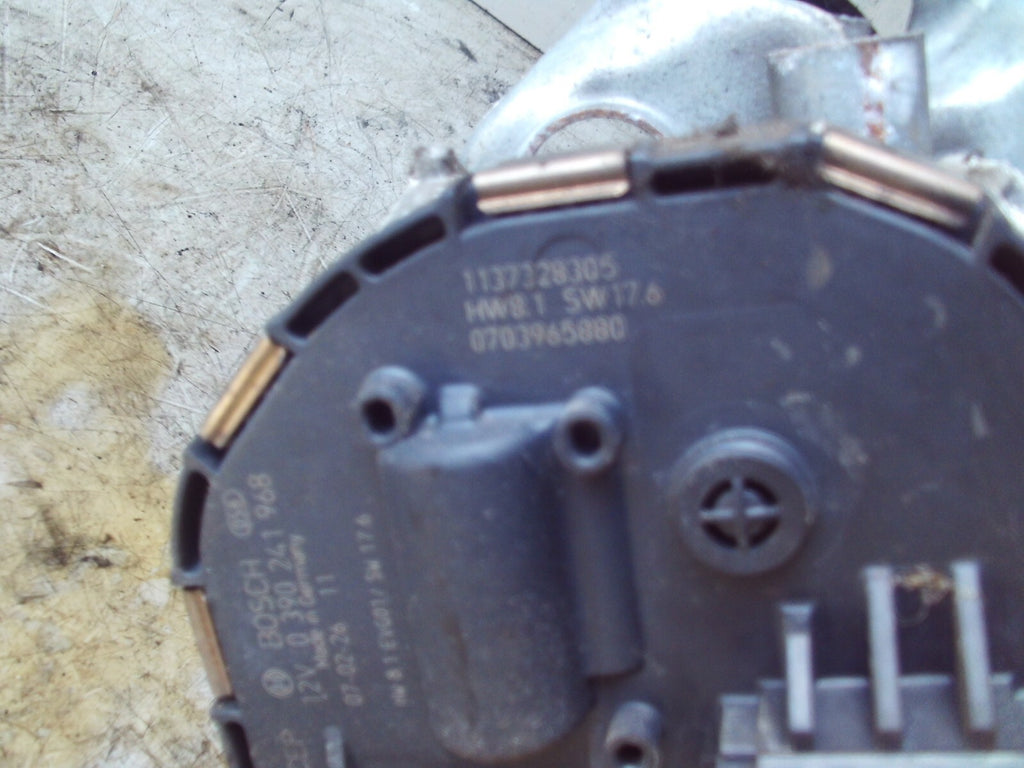 2007 PEUGEOT 407 NS PASSENGER SIDE WINDSCREEN WIPER MOTOR 9661812180