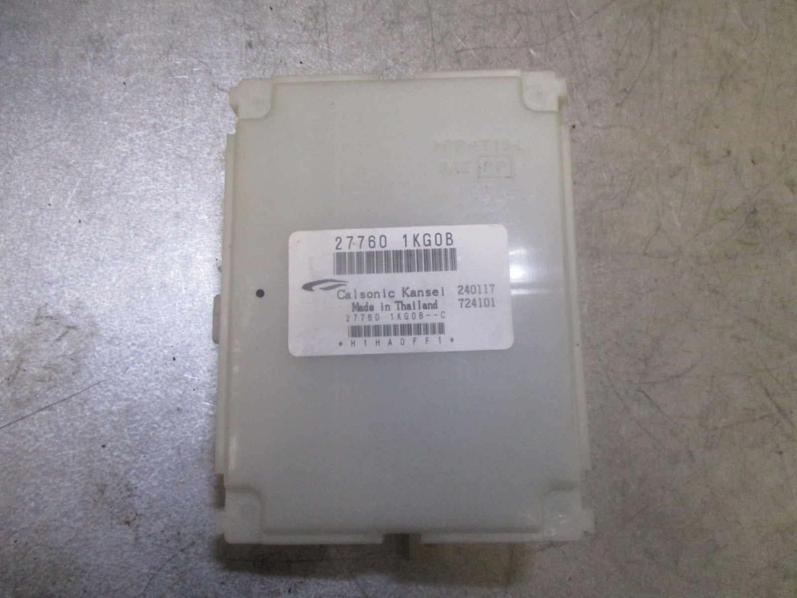 NISSAN JUKE 2017 AC AIR CON AMPLIFIER MODULE 277601KG0B