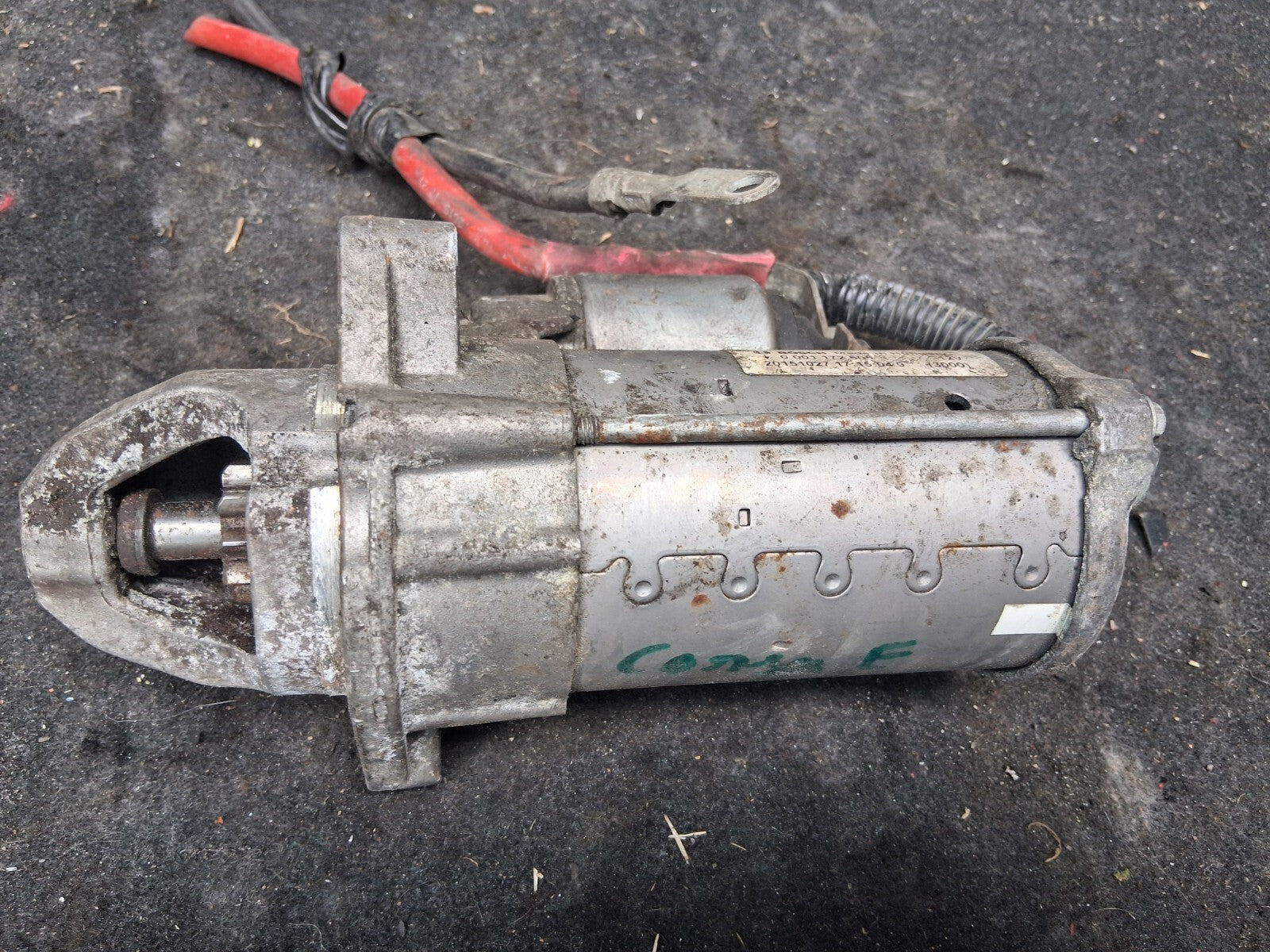 VAUXHALL CORSA E 2015 1.4 PETROL STARTER MOTOR 55591492