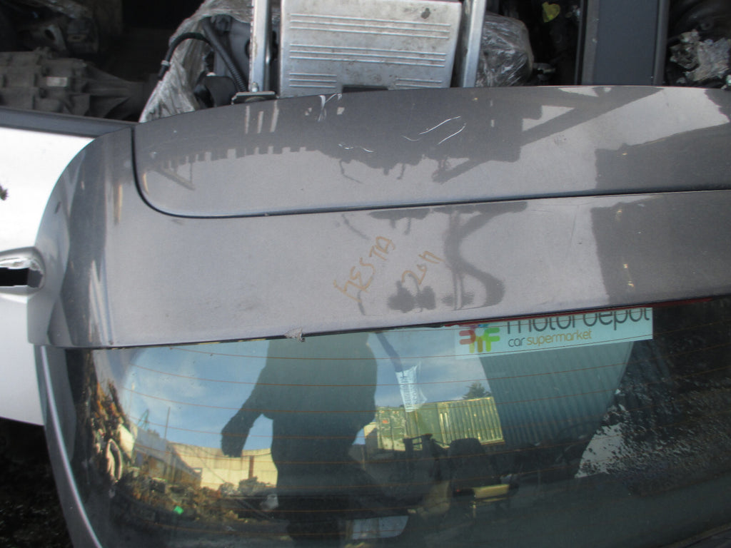 FORD FIESTA MK7 2017 3 DOOR REAR BARE TAILGATE BOOT LID MAGNETIC GREY