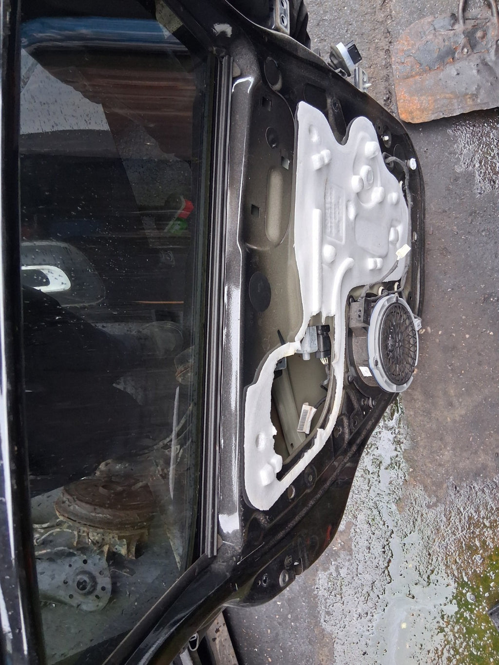 2021 CITROEN C3 MK3 NSR PASSENGER SIDE REAR LEFT BARE DOOR BLACK