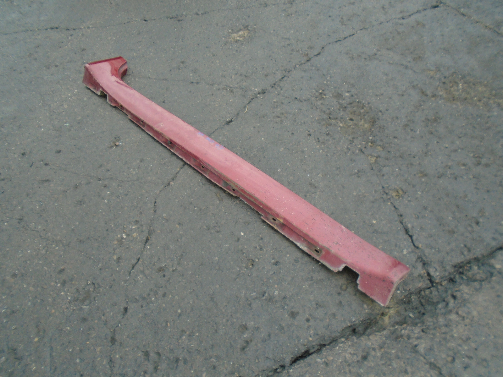 JAGUAR XF FACELIFT 2013 OS DRIVER SIDE SKIRT VALANCE IN RED CAJ