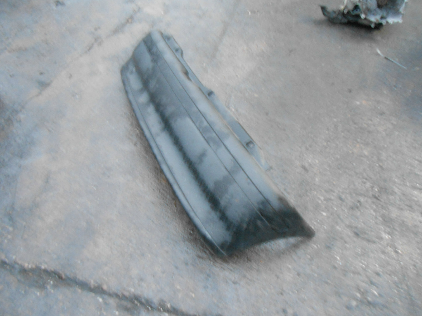 FIAT PUNTO 176 MK1 1998 REAR BACK BLACK PLASTIC BUMPER