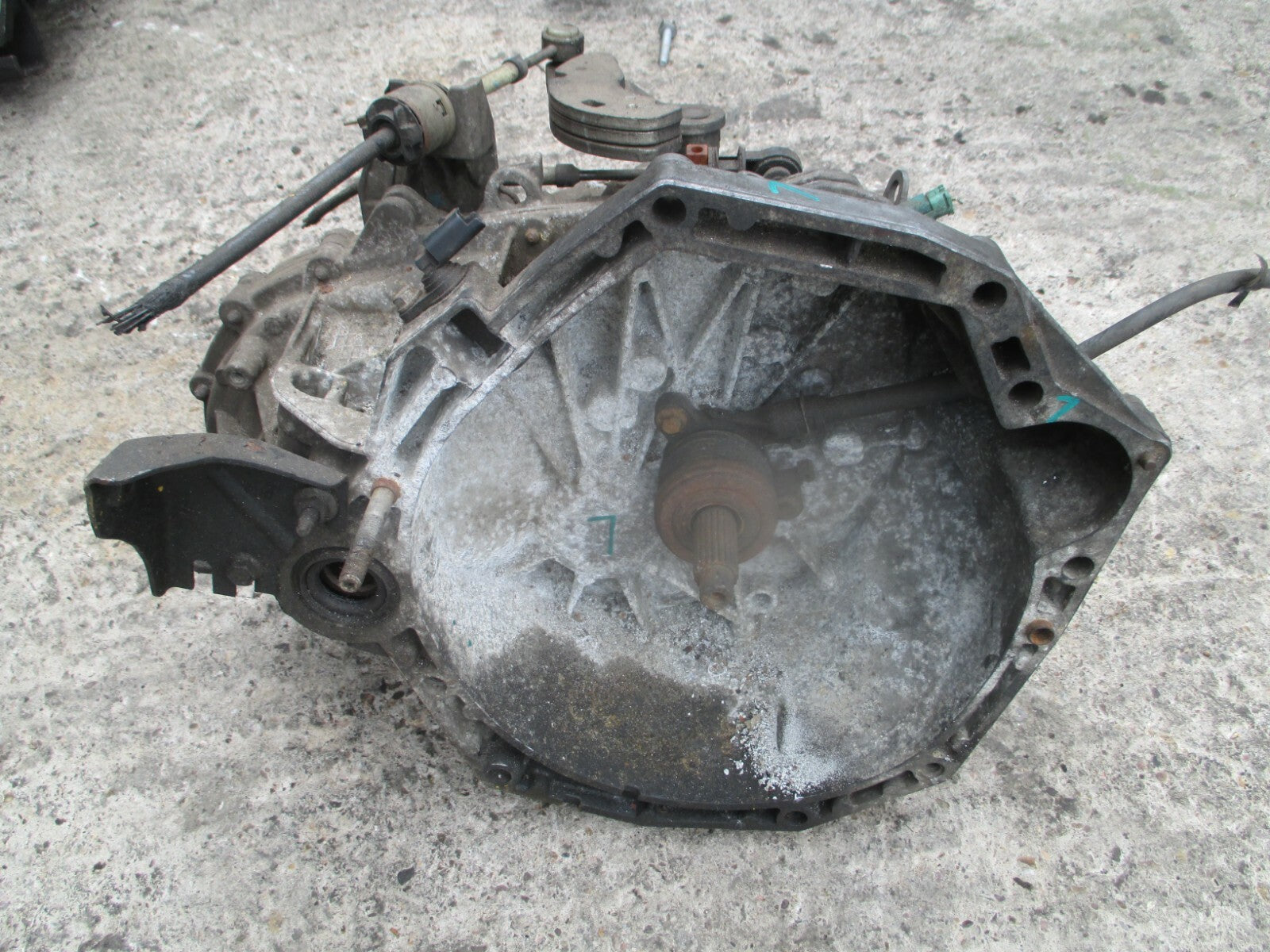 RENAULT MEGANE SCENIC MANUAL GEARBOX TRANSMISSION TL4 610186 DA TL4K9K    GB7