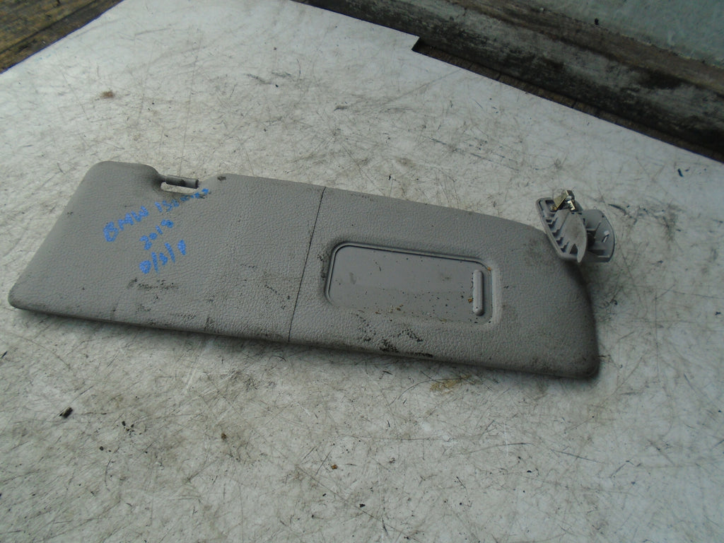 BMW 1 SERIES F20 2018 OS DRIVER FRONT SUN VISOR