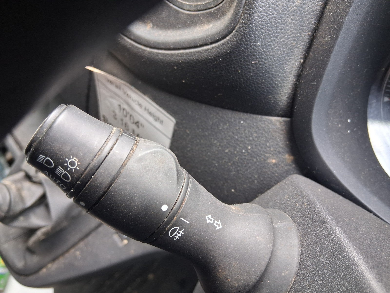 2024 RENAULT MASTER MK3 WIPER INDICATOR STALK SWITCH SQUIB CONTROL SWITCH