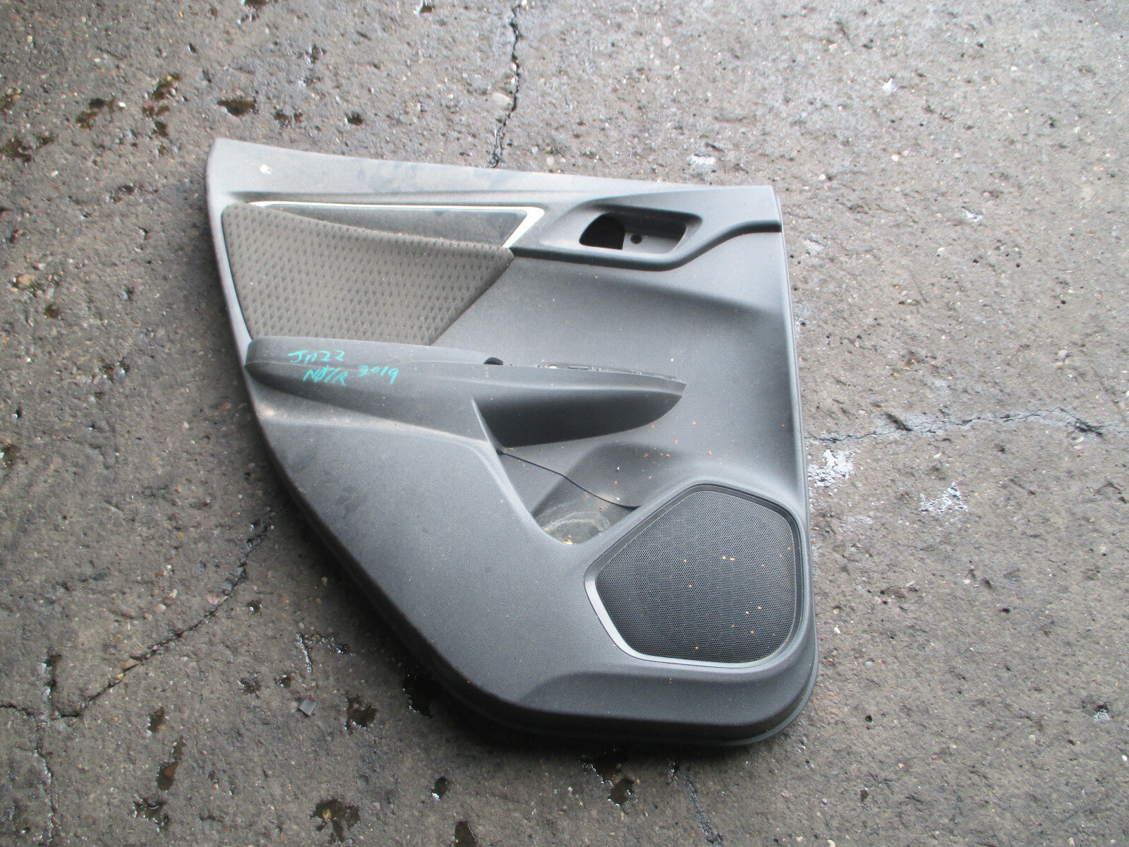 HONDA JAZZ MK4 2019 NSR PASSENGER SIDE REAR DOORCARD