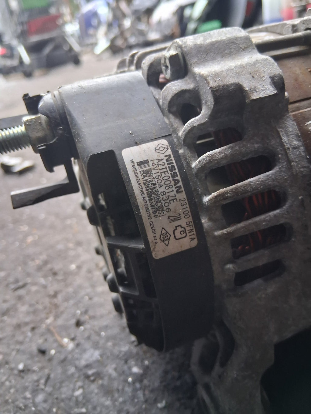 2018 NISSAN MICRA K14 0.9 PETROL ALTERNATOR A2TE0081ZE