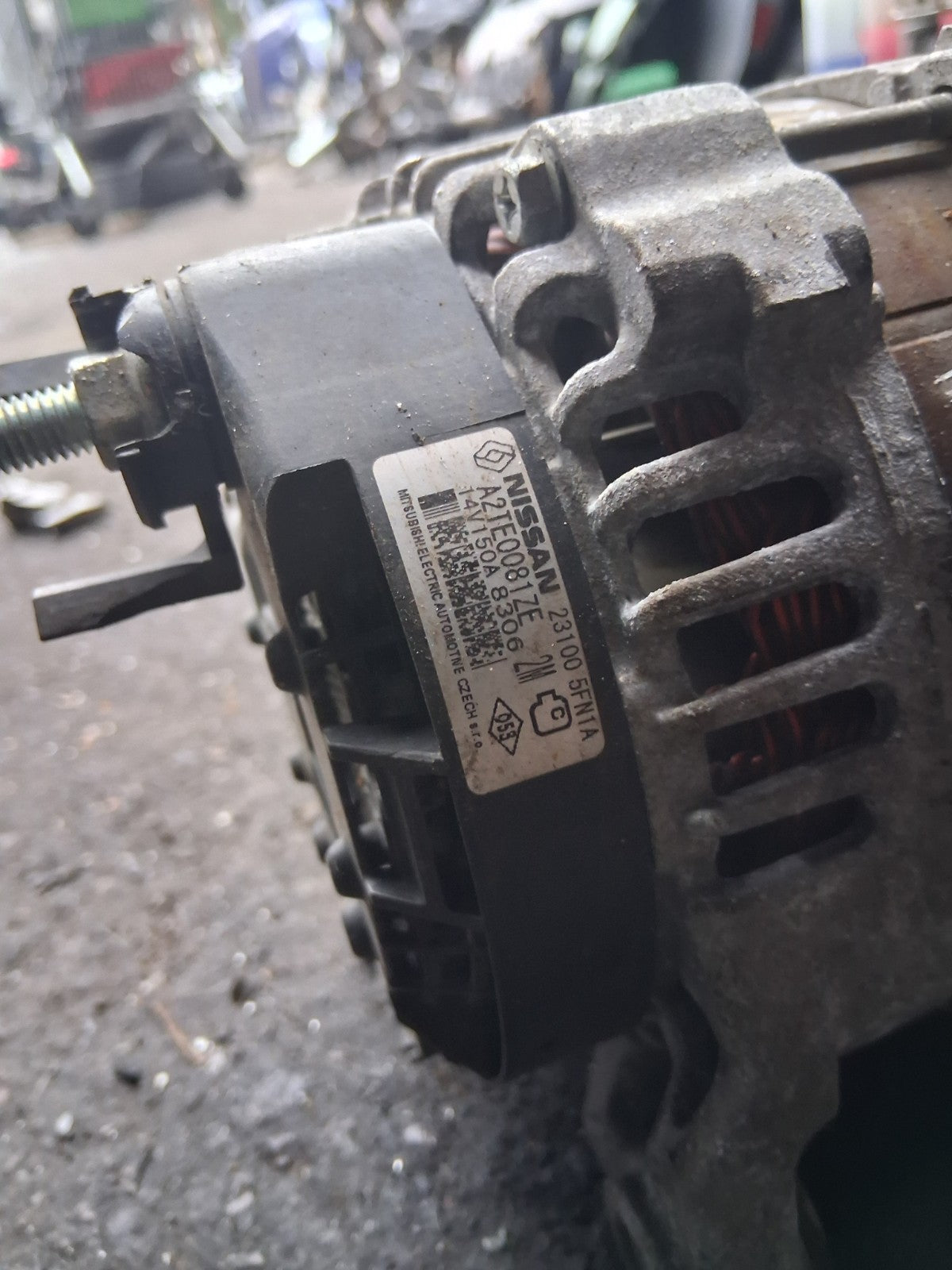 2018 NISSAN MICRA K14 0.9 PETROL ALTERNATOR A2TE0081ZE