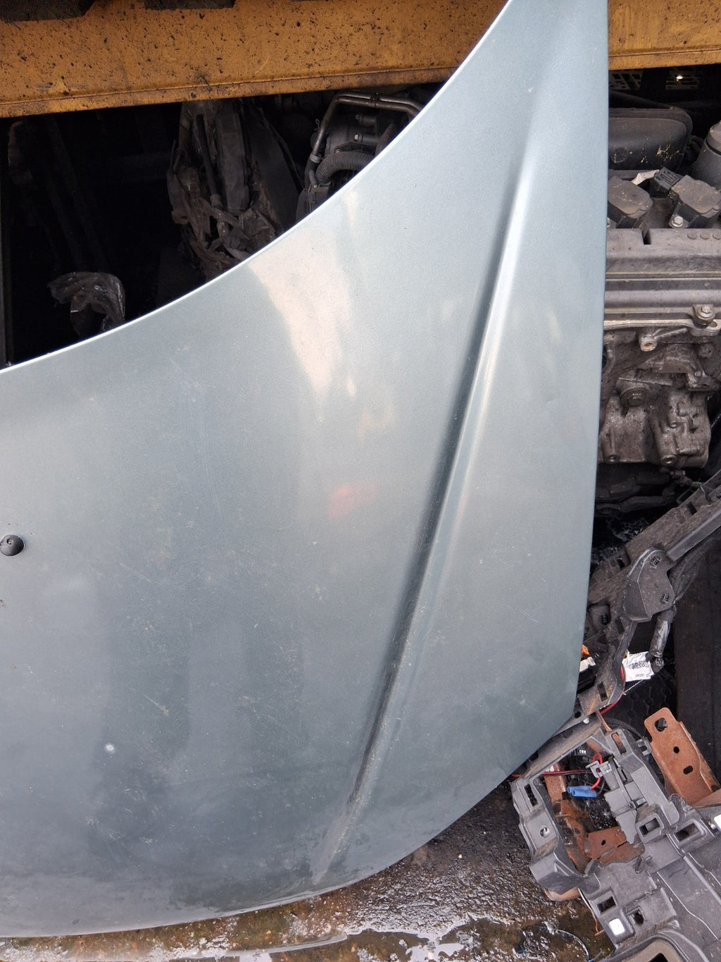 2001 PEUGEOT 206 FRONT BONNET HOOD PANEL GREEN