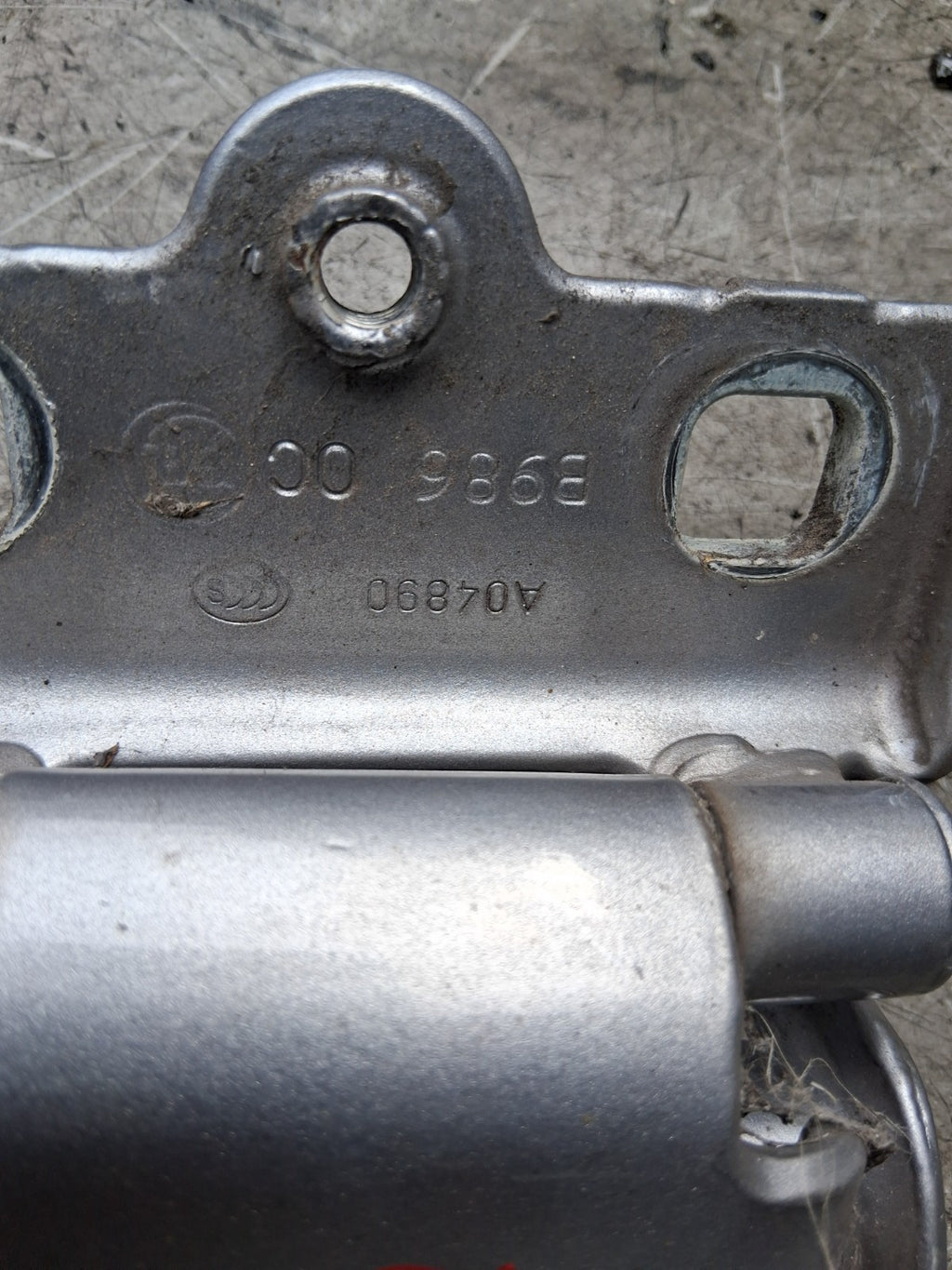 2021 PEUGEOT BOXER MK3 OSR DRIVER SIDE REAR RIGHT DOOR PAIR OF HINGES A048903